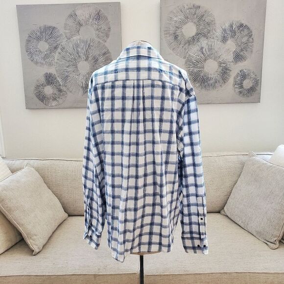 Peter Millar Mountainside Plaid Button-down Long-sleeve Shirt sz XXL - Picture 5 of 10